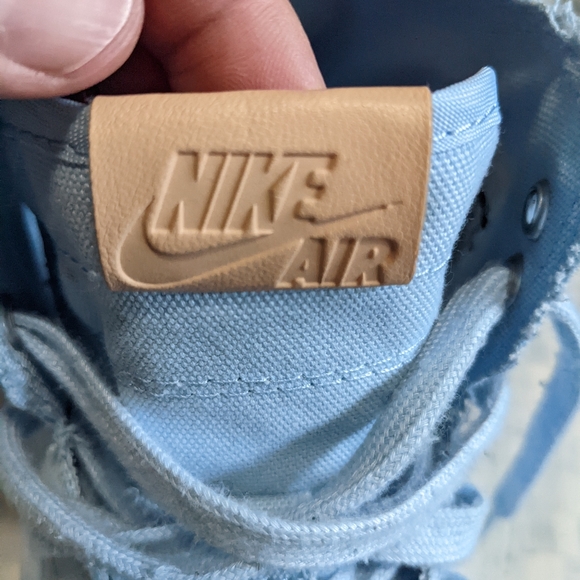 Air Jordan 1 Retro High Decon Ice Blue Size 9 - Picture 3 of 10